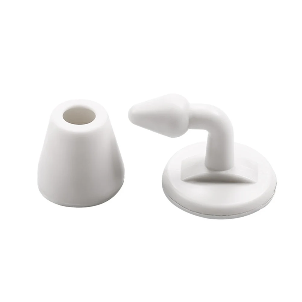 

Mute Silicone Non Punch Stopper House Wall Absorption Door Plug Anti Bump Holder Easy Installation Silent Hardware