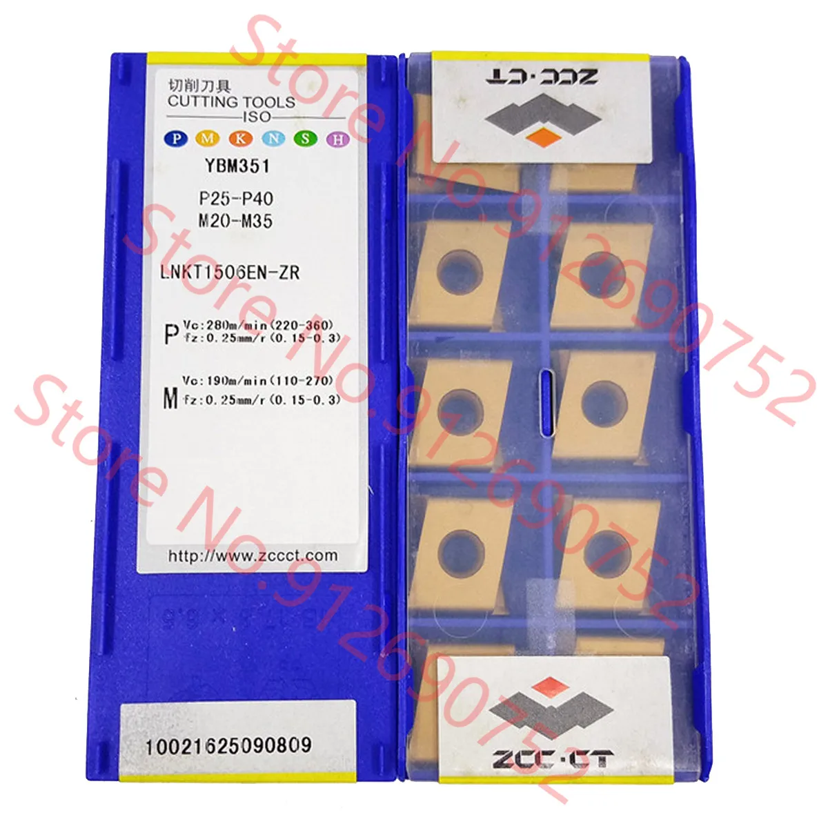 

LNKT1506EN-ZR/LNKT2007DN-ZR YBM351 ZCC.CT carbide insert 10pcs/box