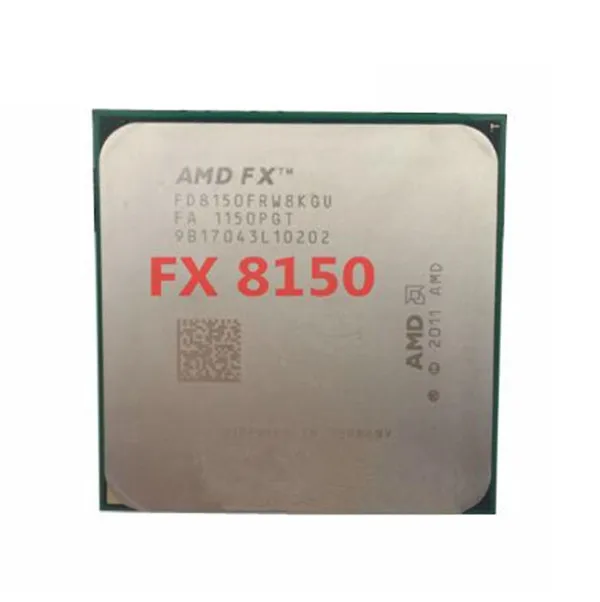 Процессор AMD 8150 FX FD8150FRW8KGU 125 Вт 3 6 ГГц Восьмиядерный процессор AM3 + 32 нм 8 Мб|socket am3|fx
