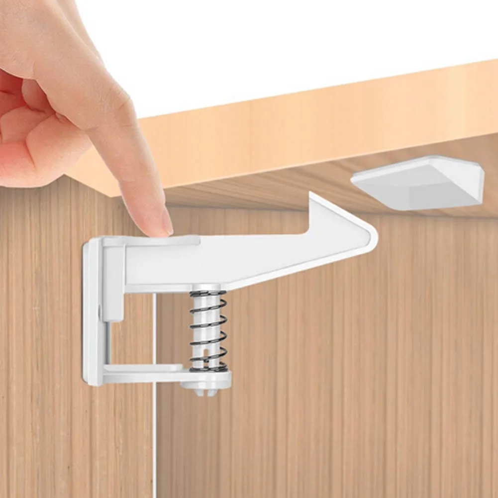 

Creative Baby Drawer Locks Child Security Protector Multi-function Punch-free Plastic Cupboard Cabinet Safety Locks