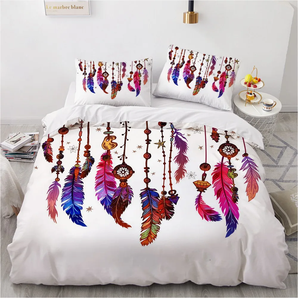 Классический набор пододеяльников с 3D дизайном на заказ Комплект постельного