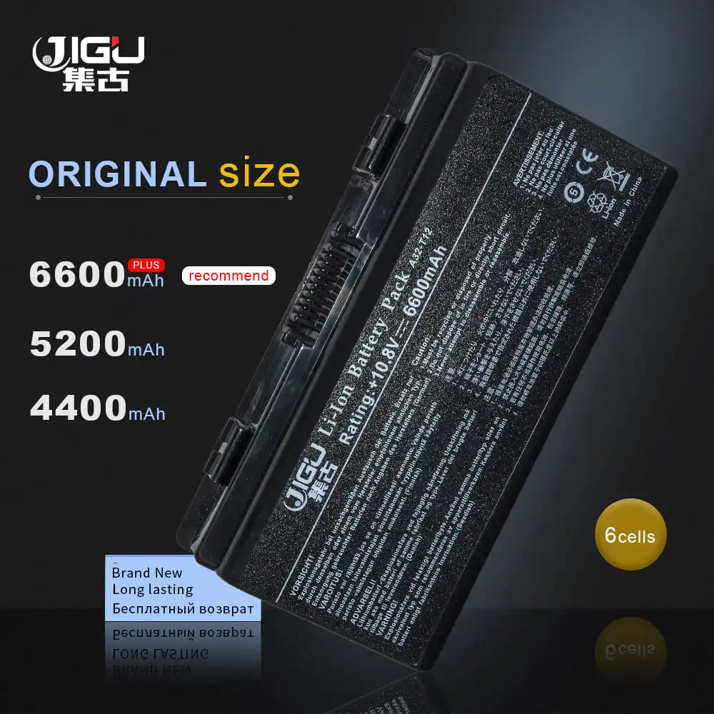 Батарея для ноутбука JIGU A32 T12 90 NQK1B1000Y X51 Asus T12C T12Er T12Fg T12Jg T12Mg T12Ug X51H X51L X51R