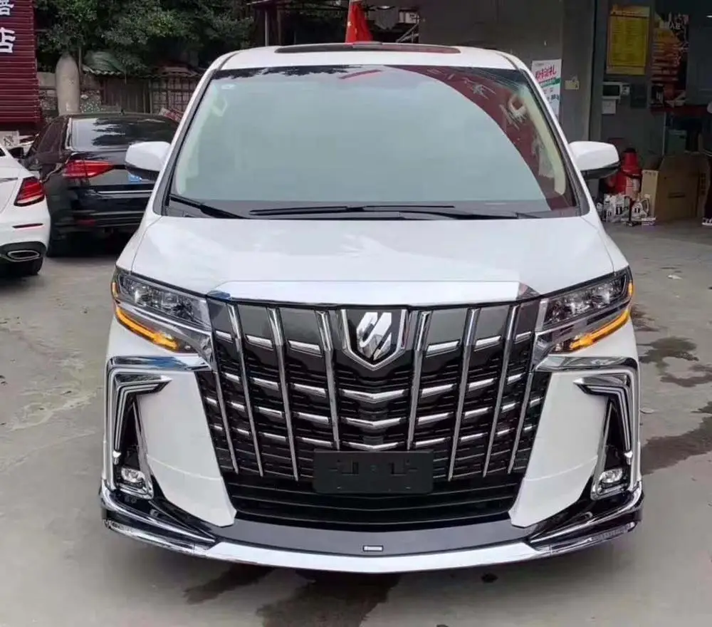 1 шт. автомобильный бампер фары Alphard передние 2019 ~ 2021y светодиодный ные ДХО