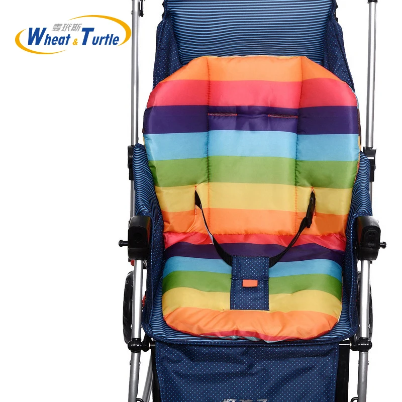 Mother Kids Activity Gear Baby Stroller Accessories Parts Waterproof Baby Stroller Thick Cushion Pad Breathable Seat Cushion