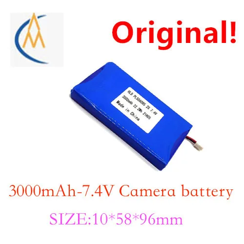 

Brand new genuine 7.4v polymer lithium rechargeable battery 506085 3000mAh two string protection Bluetooth audio led tire pressu