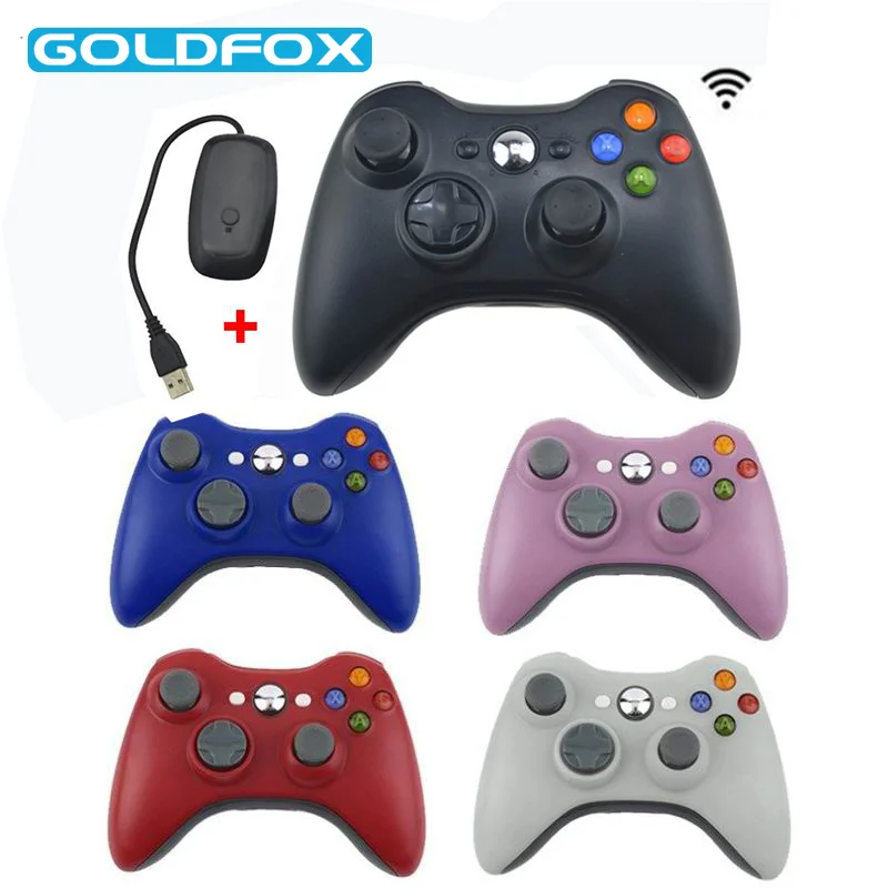 Беспроводной/проводной геймпад для Xbox 360 контроллер XBOX джойстик ПК игровой