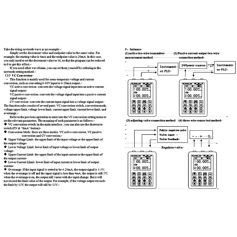 High Precision Adjustable Current Voltage Analog Simulator 0-10V 4-20MA Signal Generator Sources Transmitter Calibrator | Инструменты