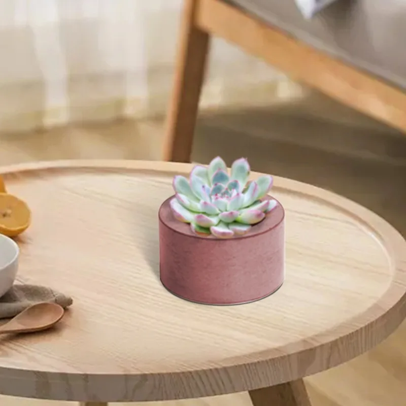 

Hexagon Flowerpot Concrete Silicone Mold For Succulent Plants Round Pen Container Plaster Gypsum Mould Cement Clay Molds