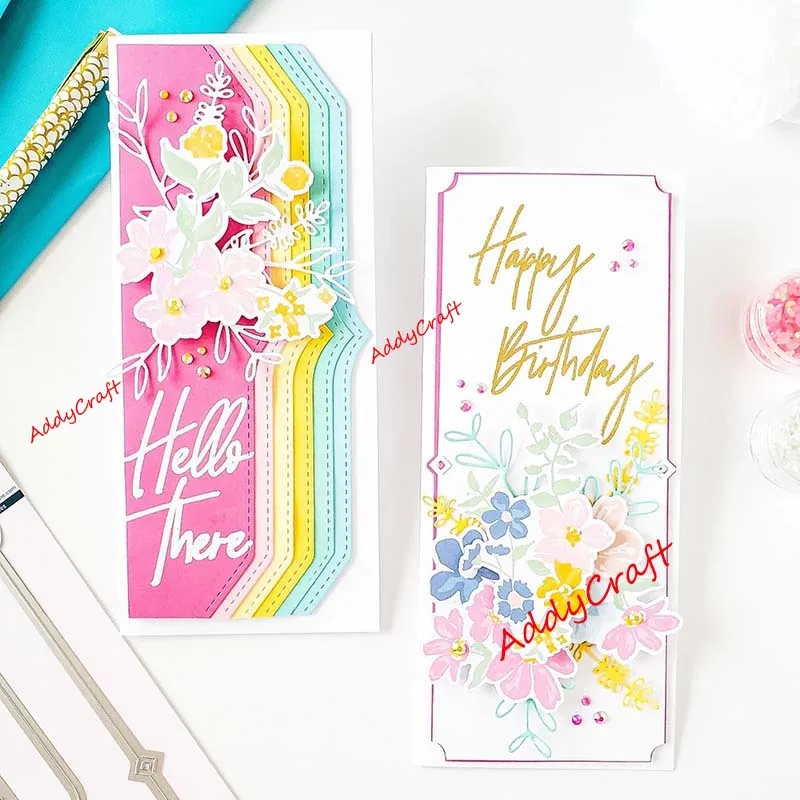 Create edge 2 металлические штампы для резки штампованные формы украшения