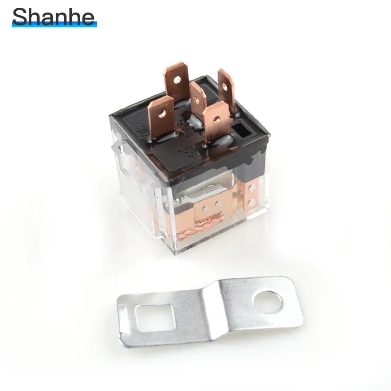 Светодиодное автомобильное реле 100 А 5 контактов нормально открытое|relay case|transparent