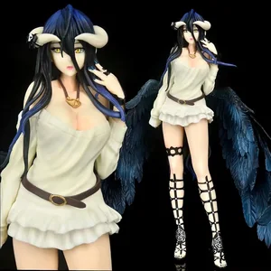 anime figure overlord albedo pvc action figure albedo private server 16 figure collectible model toys kid gift free global shipping