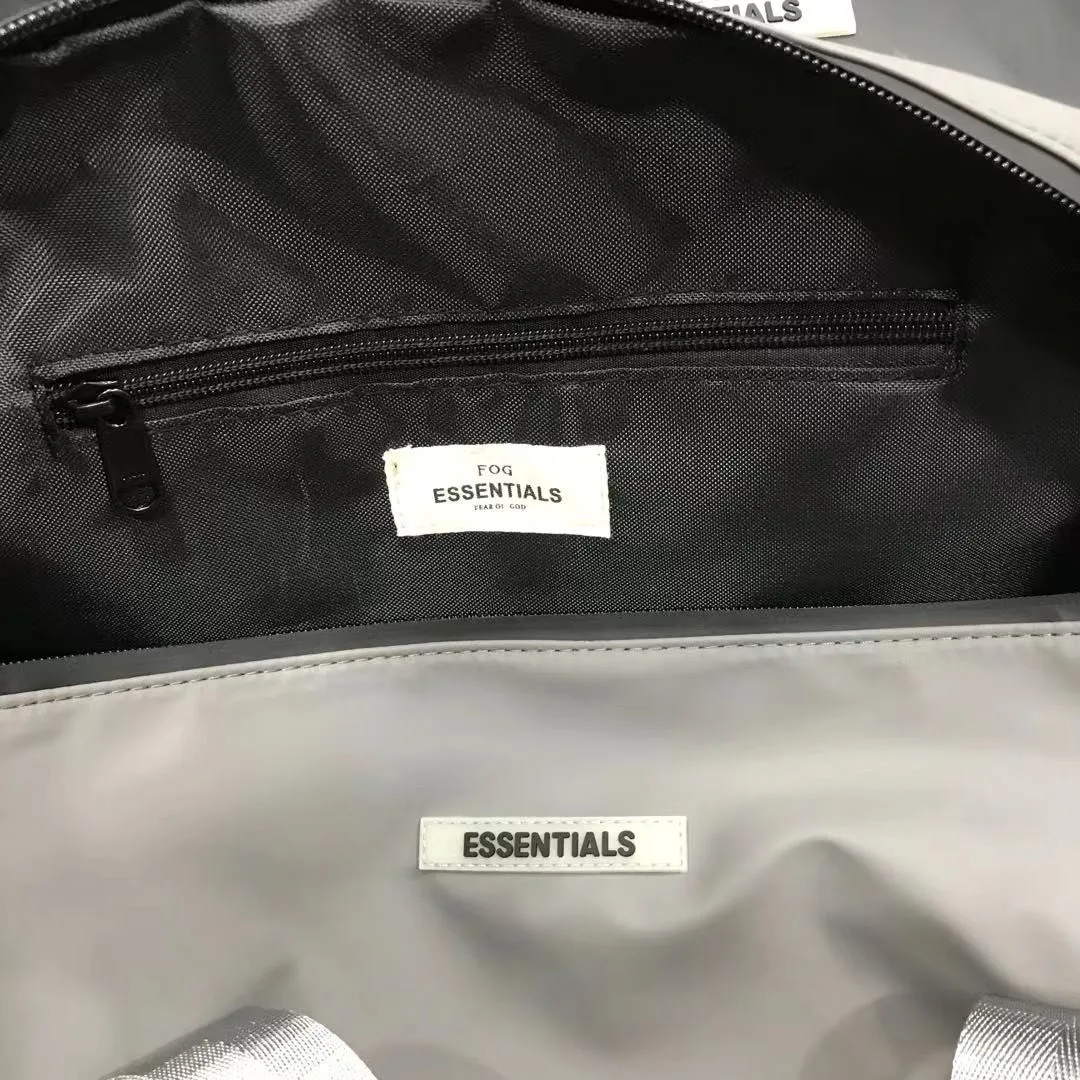 

ESSENTIALS Backpacks 2021 Men Women 1:1 High Quality ESSENTIALS Bag Fashion Embossed Logo Bucket Bag Inside Cloth Sticker