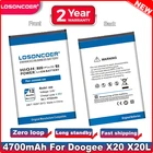 Аккумулятор LOSONCOER BAT17582580, 4700 мАч, Для DOOGEE X20, X20L, для смартфона