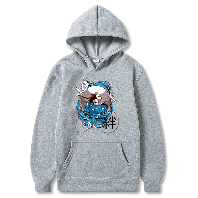 Прохладный Аниме Толстовка демон убийца камадо Tanjirou маска для мужчин и женщин