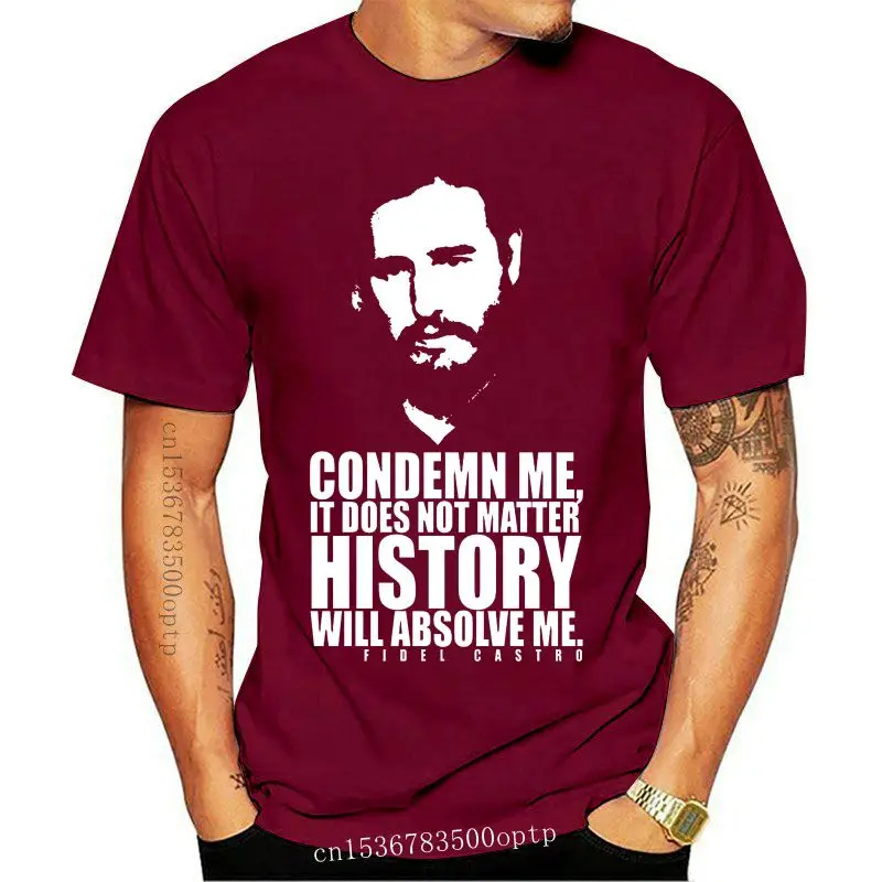 Футболка Фидель Кастро лето 2021 г. | Мужская одежда