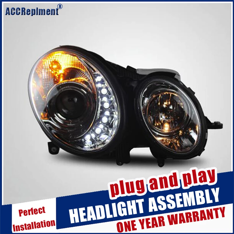 Тюнинг автомобилей налобный фонарь для Benz W211 светодиодный головной светильник s