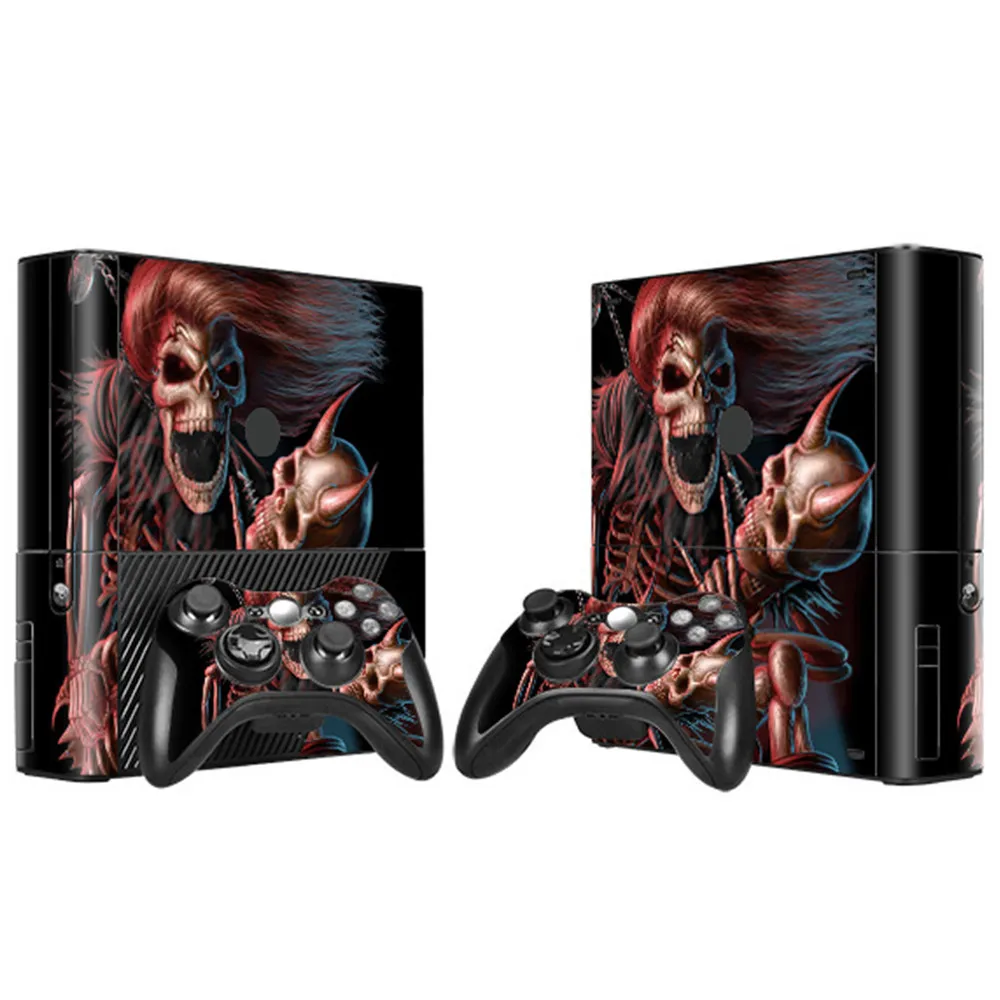 Для Microsoft XBOX 360 E популярная игра наклейка крышка виниловая консоль и 2 игровых