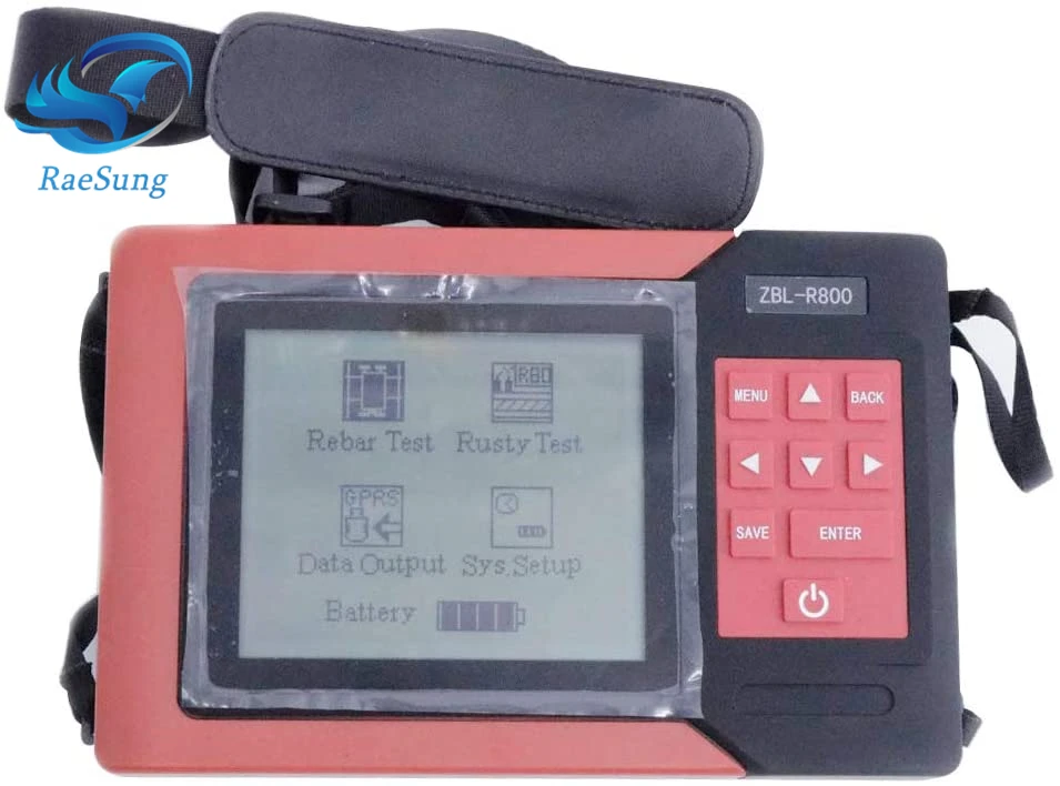 Детектор бетона арматуры локатор сканер ZBL R800 интегрированный детектор коррозии
