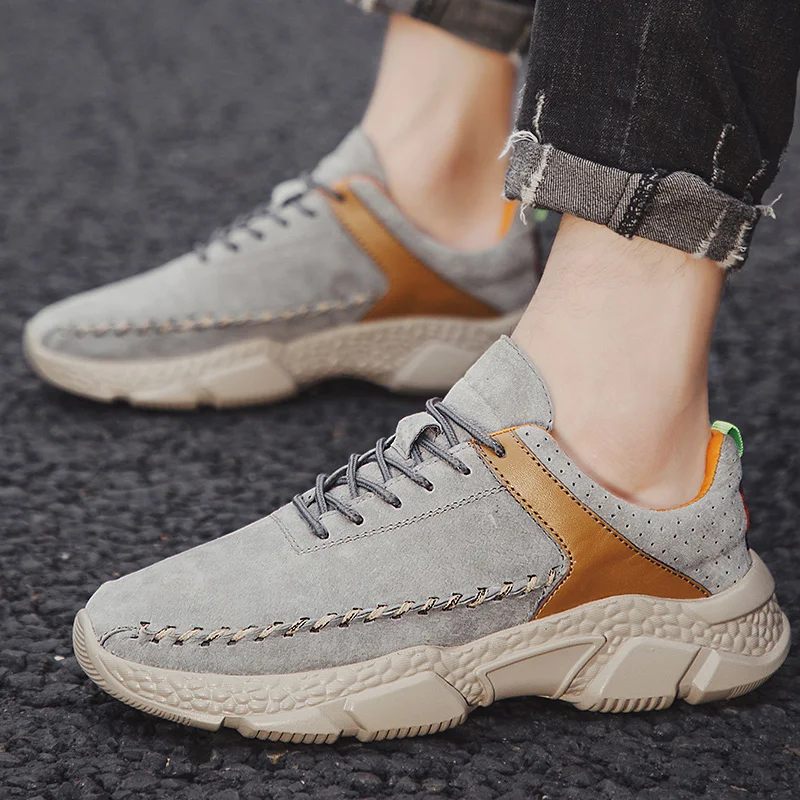 

Man Shoes Sport Men Male Sneakers Leather Men Men's Fashion Shoes Mens Sports 2020 Winter Casual For High Sneaker Top