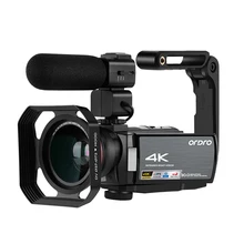 Video Camera 4K Digital Camcorder Full HD Ordro AE8 IR Night Vision WiFi Filmadora for YouTube Blogger Vlogging