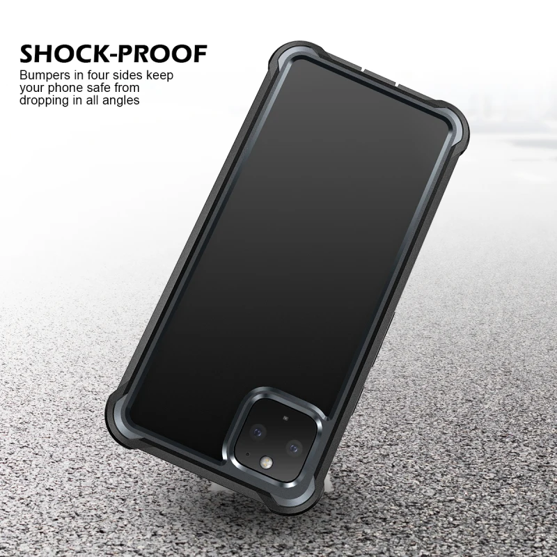 Роскошный Жесткий чехол грандевер для Google Pixel 4 XL, чехол, защита экрана, PC, TPU, силикон, 360, защита, shpock, чехол, Funda