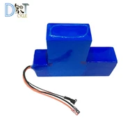 Free shipping dirty ebike replacement battery T-shape 36V 35Ah Li-ion battery pack with charger for electric dirty bike