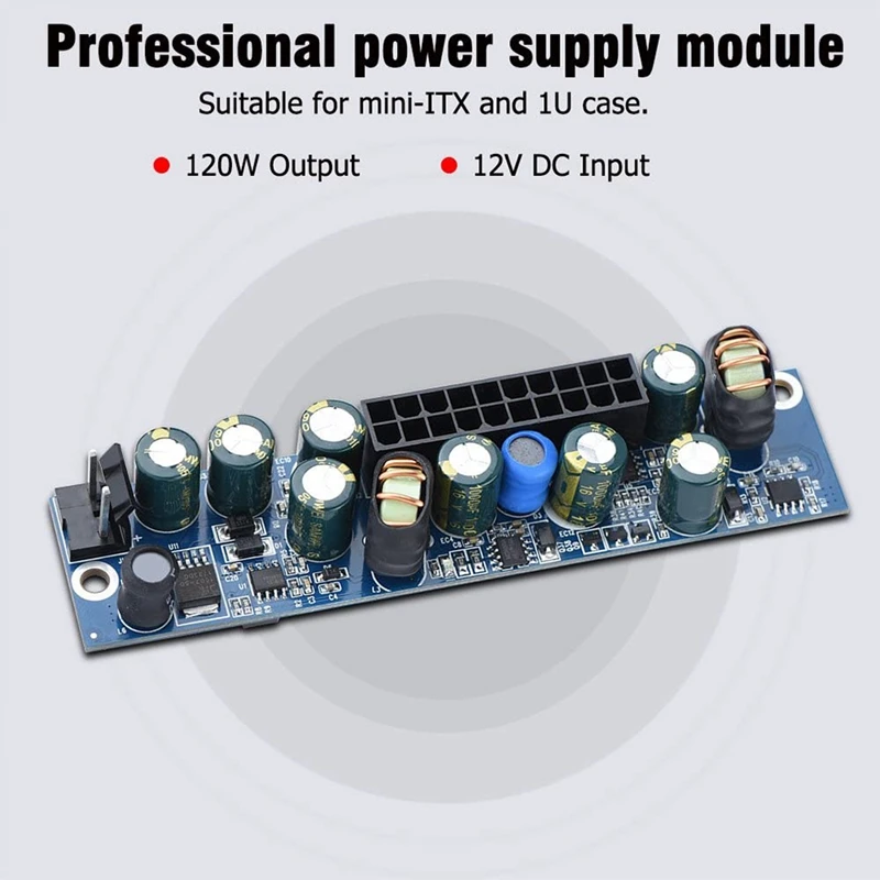 120 Вт DC ATX PSU 12 в пиковый Pico переключатель 24Pin Realan 1007 MINI ITX автомобиль пк источник