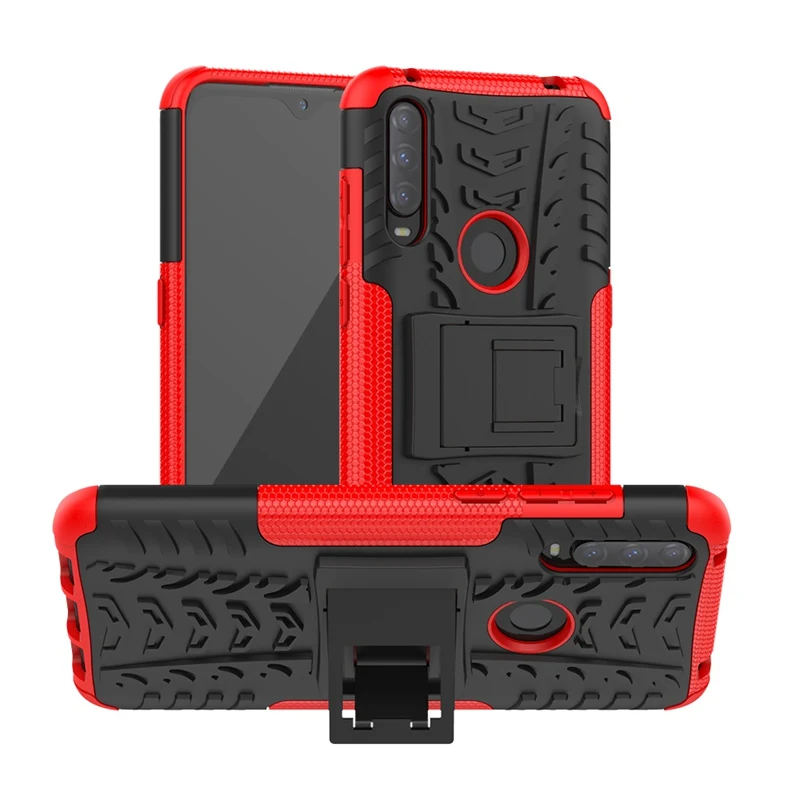 Чехол Kickstand Armor для Alcatel 3L 2020 силиконовый гибридный чехол с подставкой