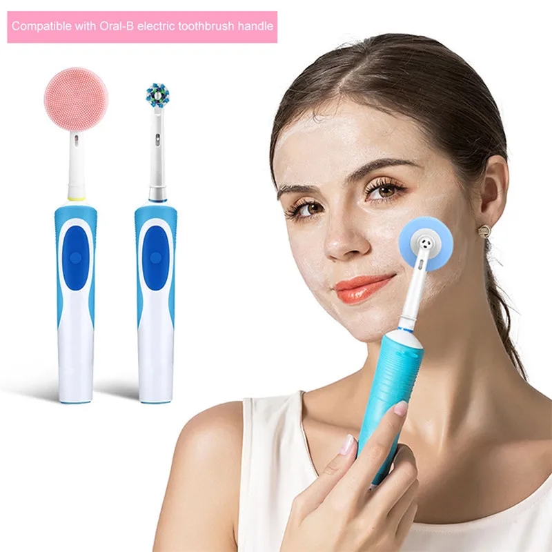 

New Suitable For Oral-B Electric Toothbrush Replacement Facial Cleansing Brush Head Electric Toothbrush Cleansing Head