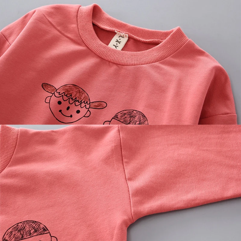 2019 Autumn Spring Children Suits Cartoon Duck Casual Clothing Set Boys Trousers Sweatshirt Jackets for Toddler 3PCS |