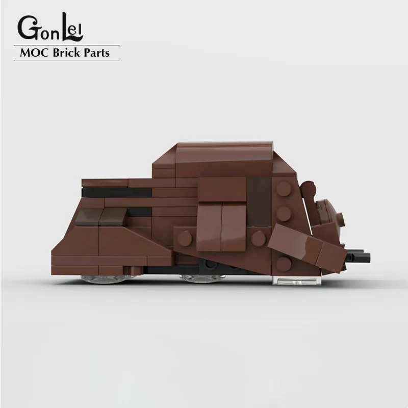 

92 шт., Детский конструктор MOC Micro Fleet Scale MTT, фирменный конструктор «фантомная опасность»