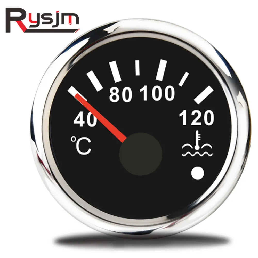 Датчик температуры воды для морской яхты 52 мм 2 дюйма 40 120 градусов Цельсия белый