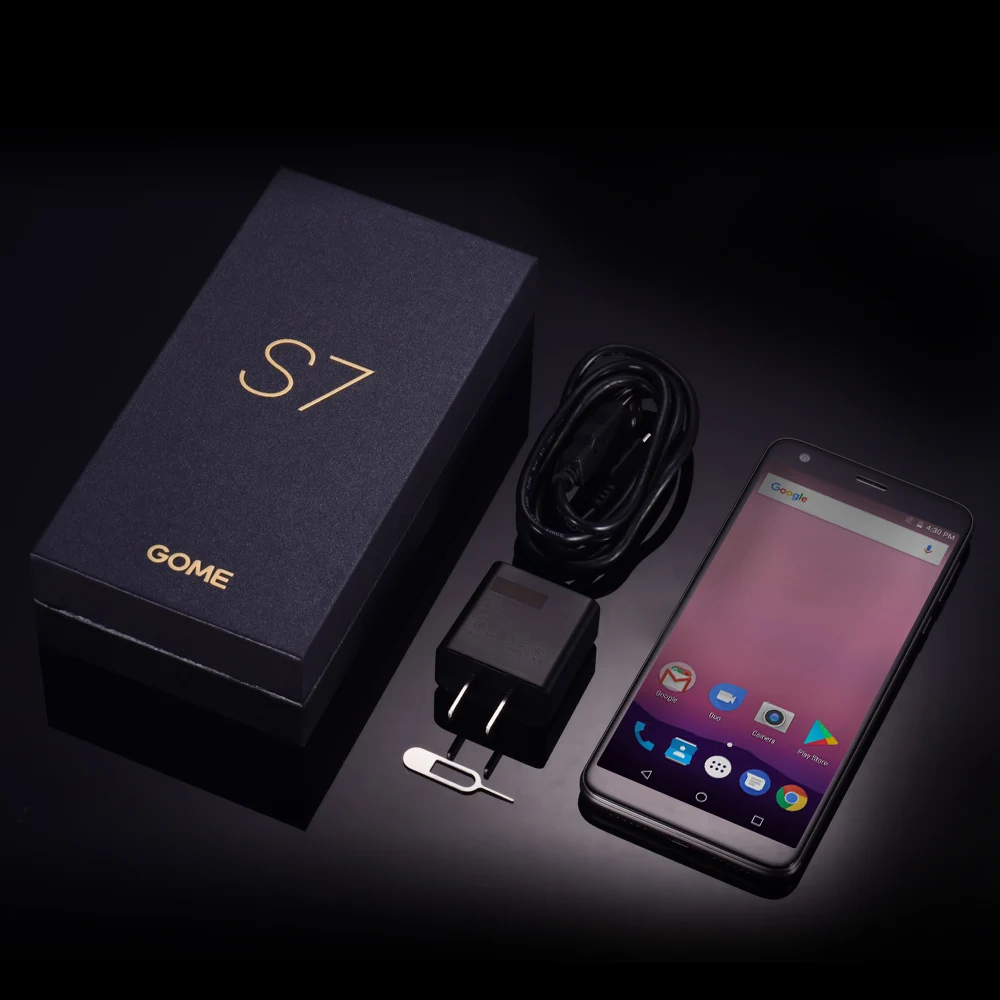 GOME S7 мобильный телефон 4 Гб 64 Гб 5,7 дюймов 18:9 HD MT6750T Восьмиядерный Android 7 две sim-карты 13 МП+ 8 Мп 4000 мАч отпечаток пальца