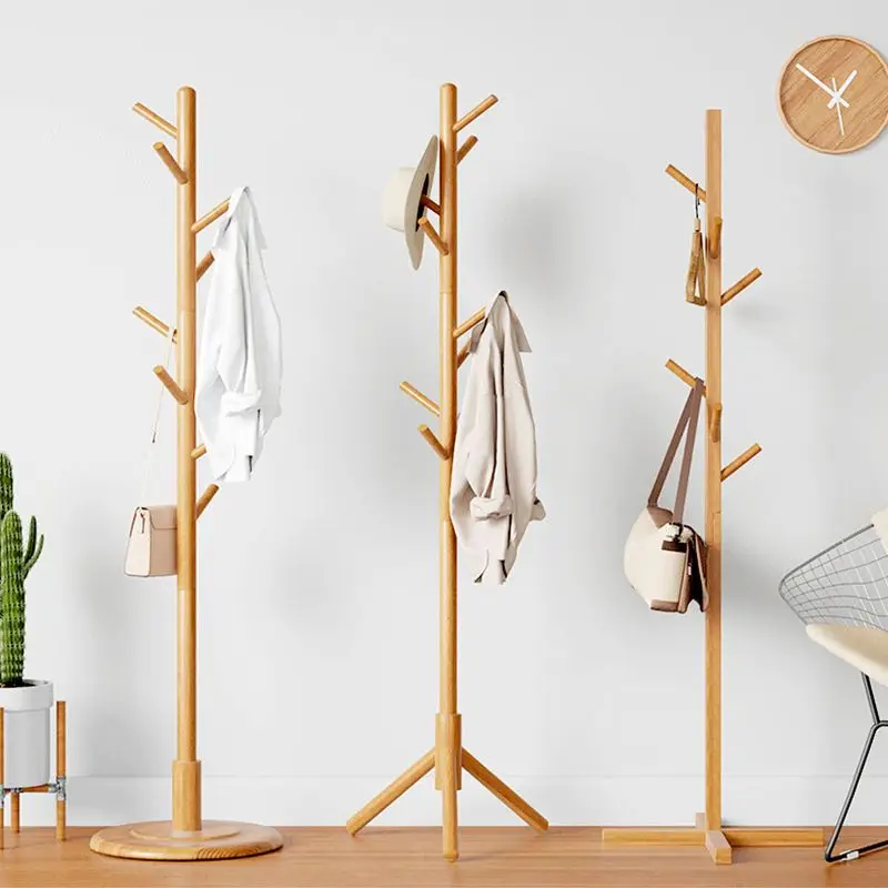 

Настенная деревянная вешалка для одежды, домашняя мебель
