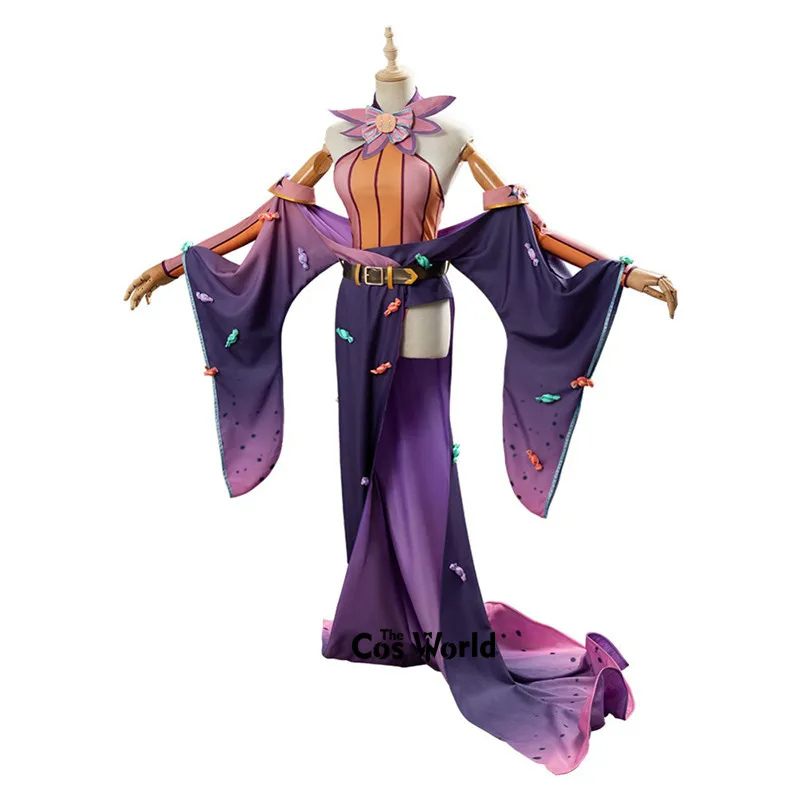 FGO Fate Grand Order 4th Anniversary Osakabehime платье униформа наряд аниме Хэллоуин костюмы для