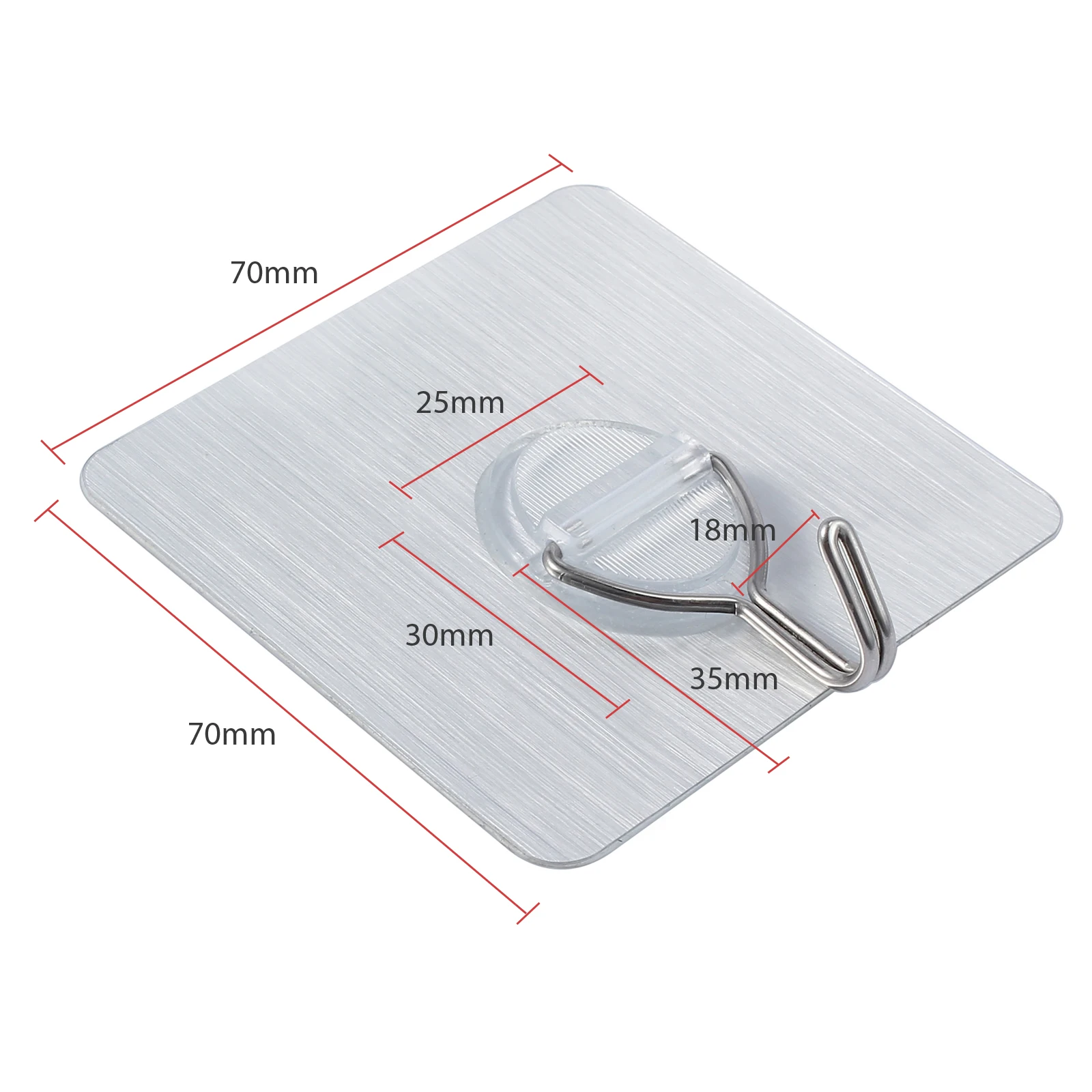 10 шт. многоразовые крючки для полотенец и шляп | Обустройство дома