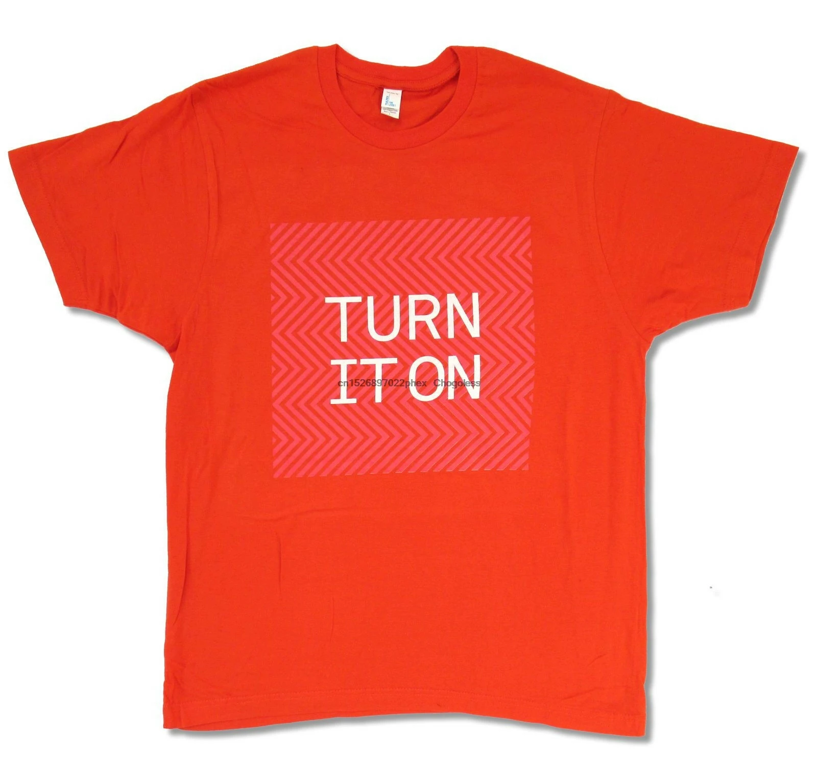 Футболка для мальчиков из зоомагазина включить это Тур 2013 (темно оранжевый) новая