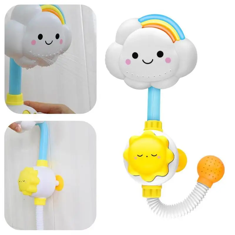 Многонаправленный Радужный смеситель для детского душа детский кран ванны с