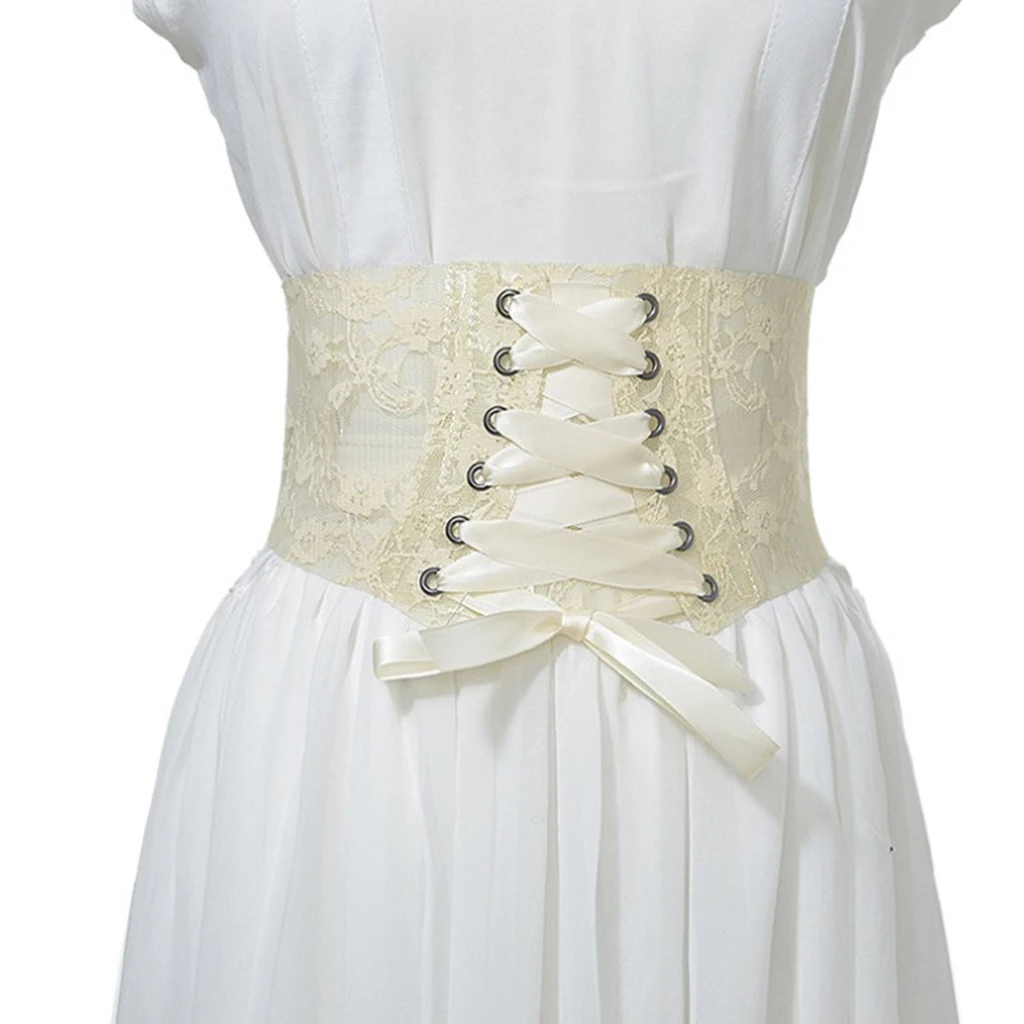 

Женский корсет на шнуровке, широкий пояс, эластичный пояс-стрейч