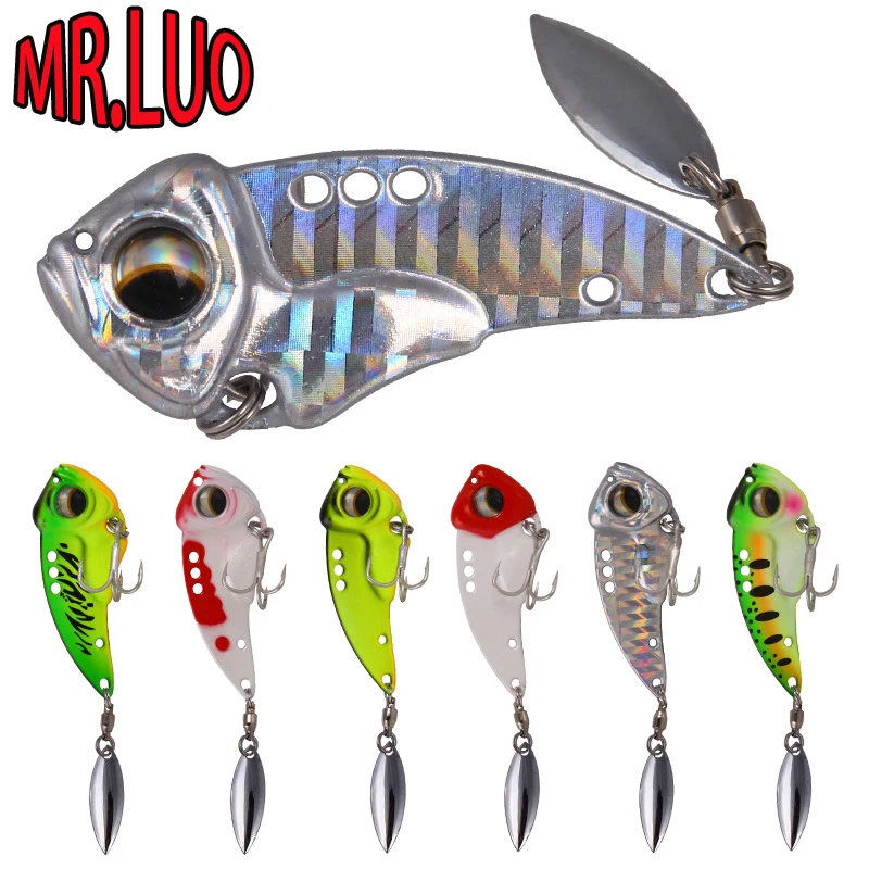 

Приманки для рыбалки 1 шт., 8,5 г/12,5 г/17 г, металлические вращающиеся блестки, имитация искусственной приманки, искусственные приманки, рыболов...