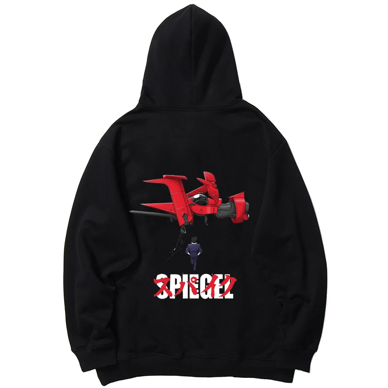 

Anime Manga Men Hip Hop Sweatshirt Hoodie Cowboy Bebop Streetwear Harajuku Pullover Hoodie Fleece Winter Autumn Black Hoodie