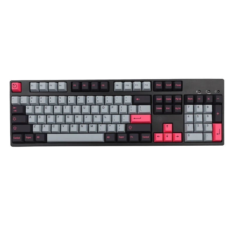 

134 Pieces PBT Keycap Cherry Profile DYE-SUB Keycap for cherry MX Switch Mechanical Keyboard GK61 SK61 TKL87 108 Keycaps