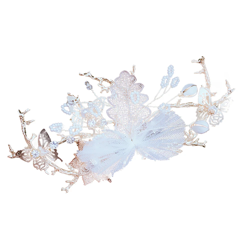 

MIYOU Chinese Hanfu Ancient Style Accessories Tassel Hairpin Headdress Women Alloy Imitation Pearl Handmade New Style Set