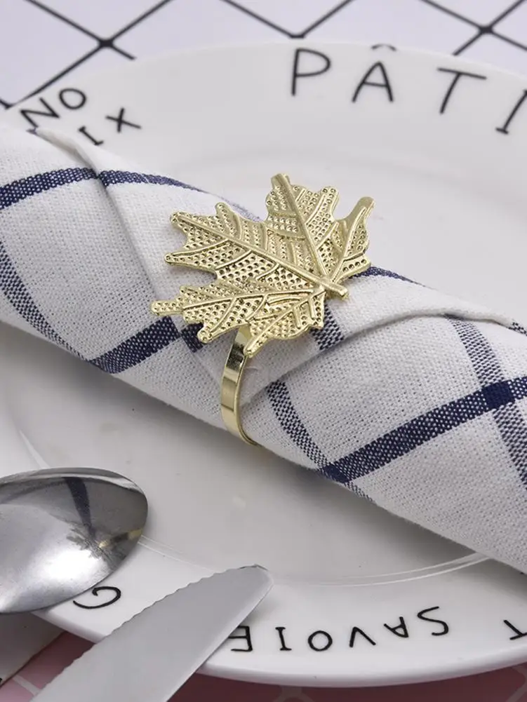 Золотые кольца для свадебной вечеринки держатель салфеток стулья пряжки