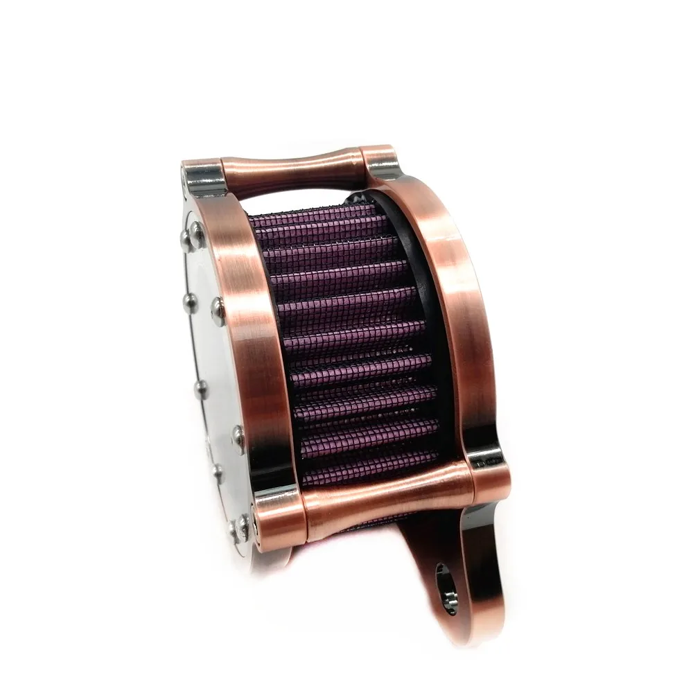 Абсолютно новая мотоциклетная система воздухоочистителя алюминиевая фильтров