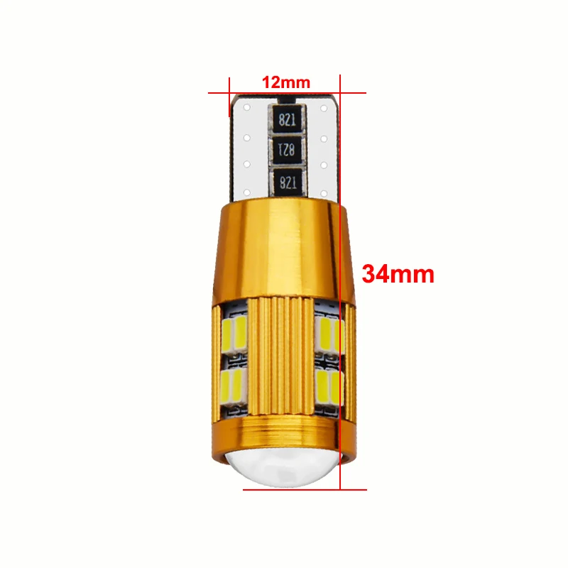 2 шт. T10 3014 22SMD светодиодный светильник лампы 194 168 декодирование автомобиля Canbus