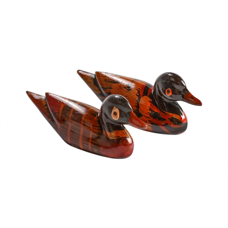Модная винтажная каучуковая пара палочек для еды мандаринки утки украшения дома