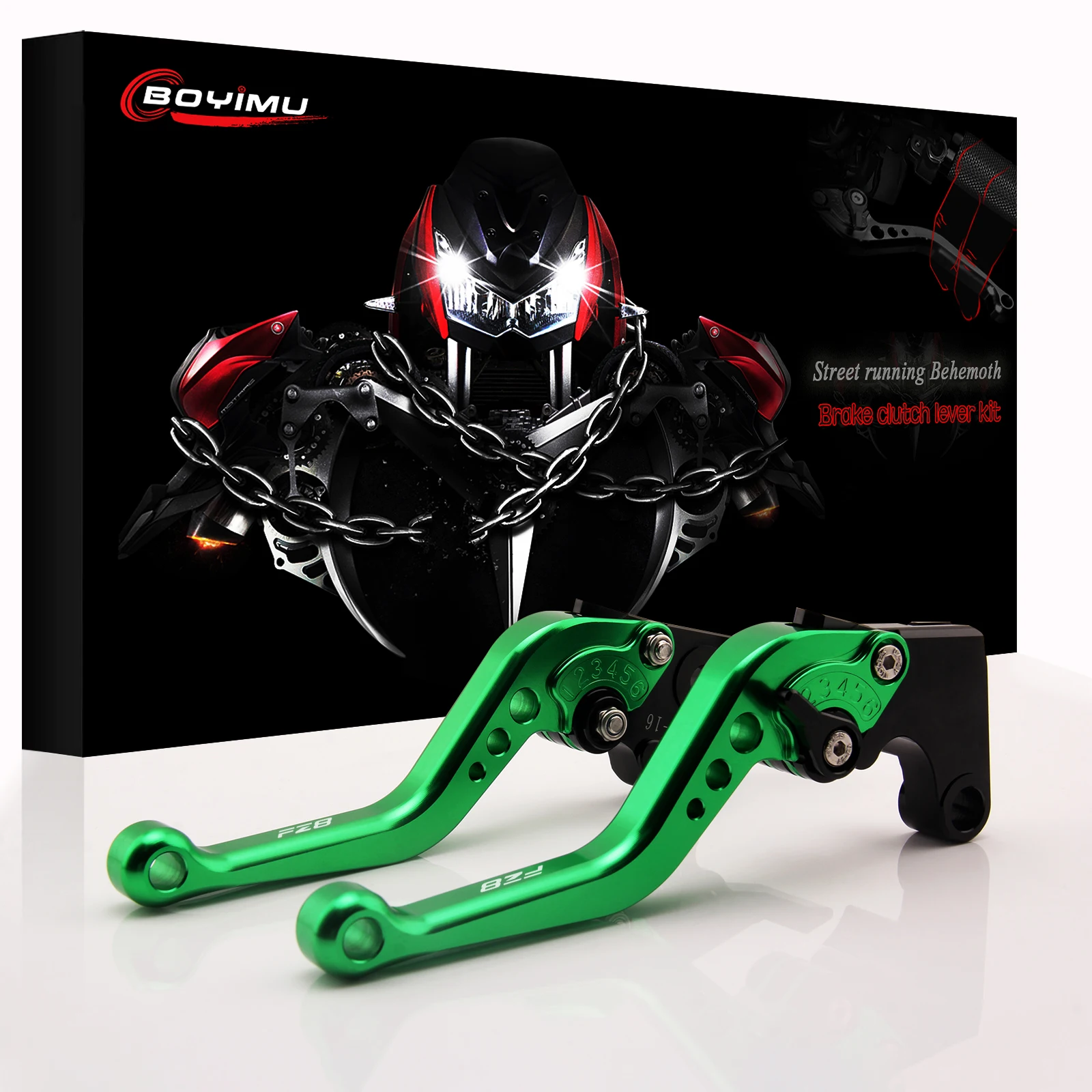 

Motorcycle Short levers For Yamaha FZ8 FZ 8 fz8 2011-2015 Adjustable Brake Clutch Levers Logo FZ8