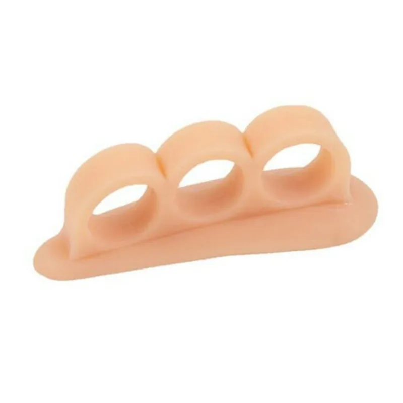 

2Pcs=1Pair Silicone Gel Hammer Toe Straightener Corrector for Curled Toes Hallux Valgus Feet Foot Care Bunion Adjuster Tool