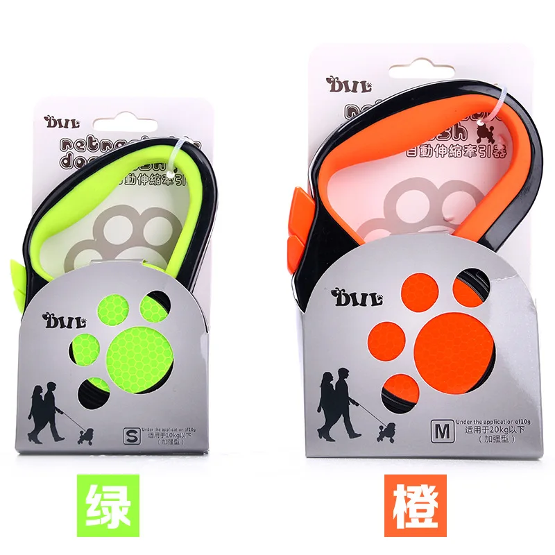 Собака автоматические вытяжные собачьи поводки для собак из АБС пластика нейлон